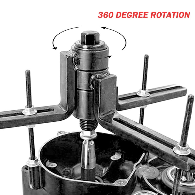 RYANSTAR RACING Crank Case Splitter Separator and Crank Puller Installation