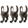 Heavy Cast Iron Dog Wall Hook Antique Look 8.5 cm