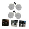 BIUDECO 4pcs Swivel Wheels for Walker Detachable and Easy to