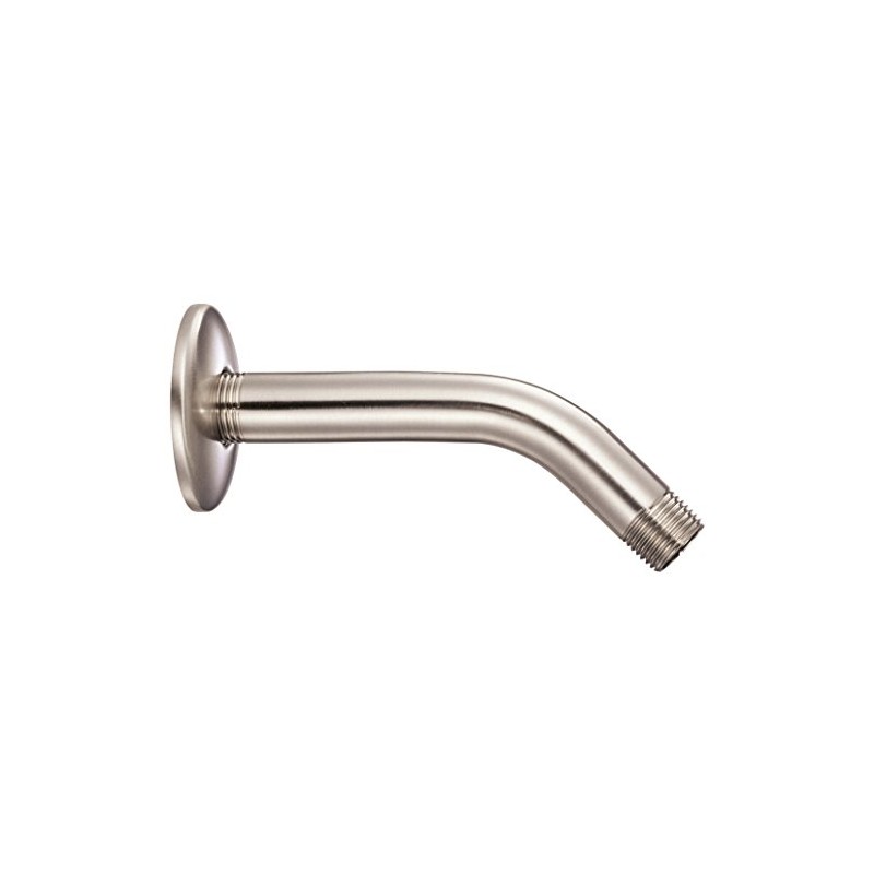 Danze D481136BN Showerarm with Flange, 6-Inch, Brushed Nickel