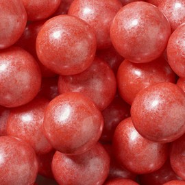 Color It Candy Shimmer Coral 1 inch Gumballs 2 Lb Bag - Perfect For Table Centerpieces, Weddings, Birthdays, Candy Buffets, & Party Favors.