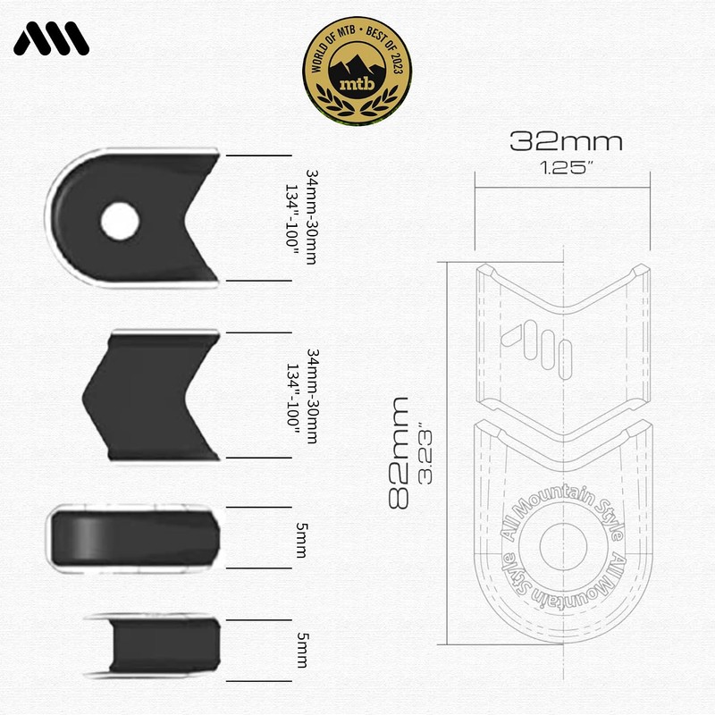 Protector de Bielas contra Impactos Crank Defender de TPU para