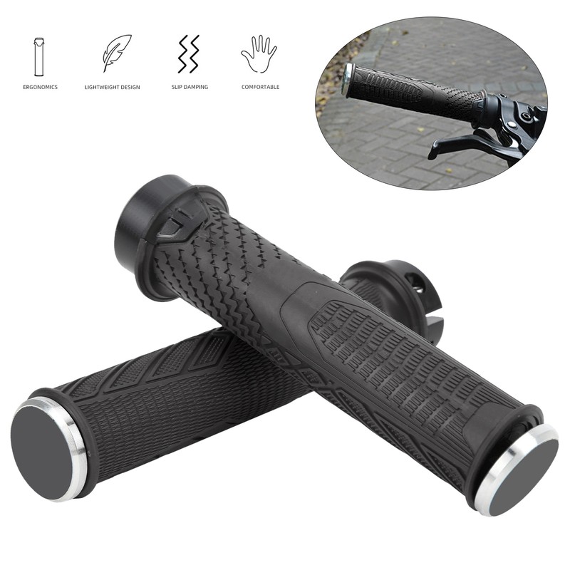 WAKE Bike Rubber Shock Absorption Handlebars Bicycle Handle Grips Bike