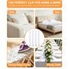 Acual Bed Sheet Clips, 4PCS 60 cm-250 cm Adjustable Bed