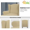 Easy-Going Stretch Wingback Chair Sofa Slipcover 1-Piece Sofa Cover Furniture