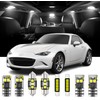 AENVTOL 6 Pieces Interior LED Lights Kit for Mazda MX5