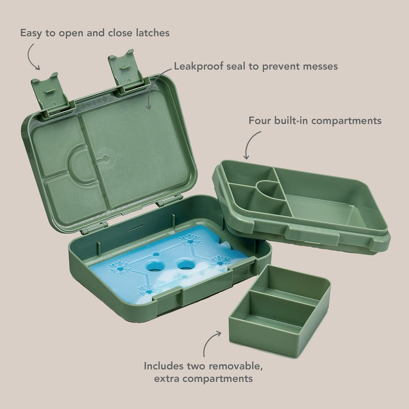 nouka Design Chill Bento Lunch Box | Easy to Open