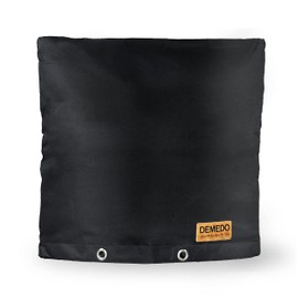 Backflow Preventers Protection,24”W x 24”H Backflow Winter Cover, Insulated Cover Pouch for Irrigation Backflow Valve, Sprinkler Valves in Snow or Sun Exposure, Winterizing Backflow Preventers – Black