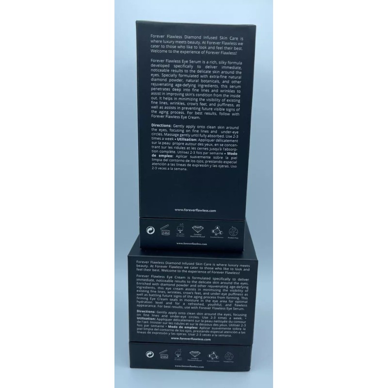 Forever Flawless Blue Diamond Eye Care Set~ Includes EYE CREAM