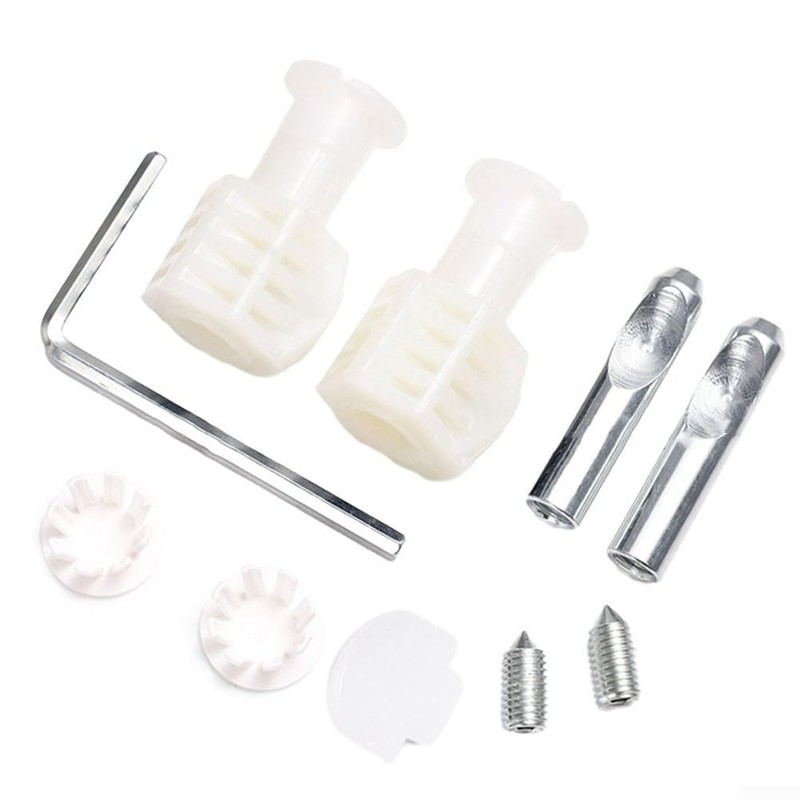 Zinc Plated Fixing Screws Set in Pairs Wall Mounted Toilet
