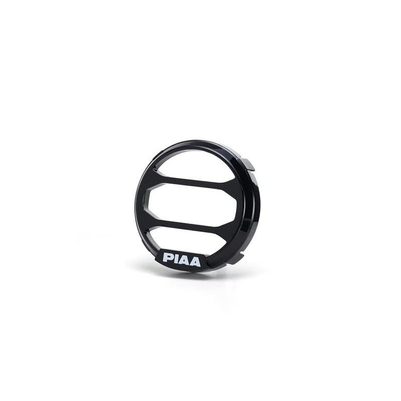 PIAA Rear-Mounted Lamp Stone Guard for LPX570 Series, Round, Black,