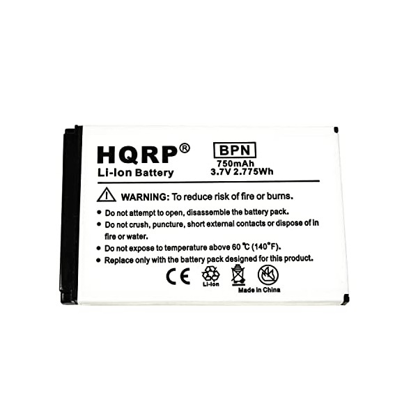 HQRP 750mAh Replacement Battery Compatible with Creative Zen Micro DAA-BA0005