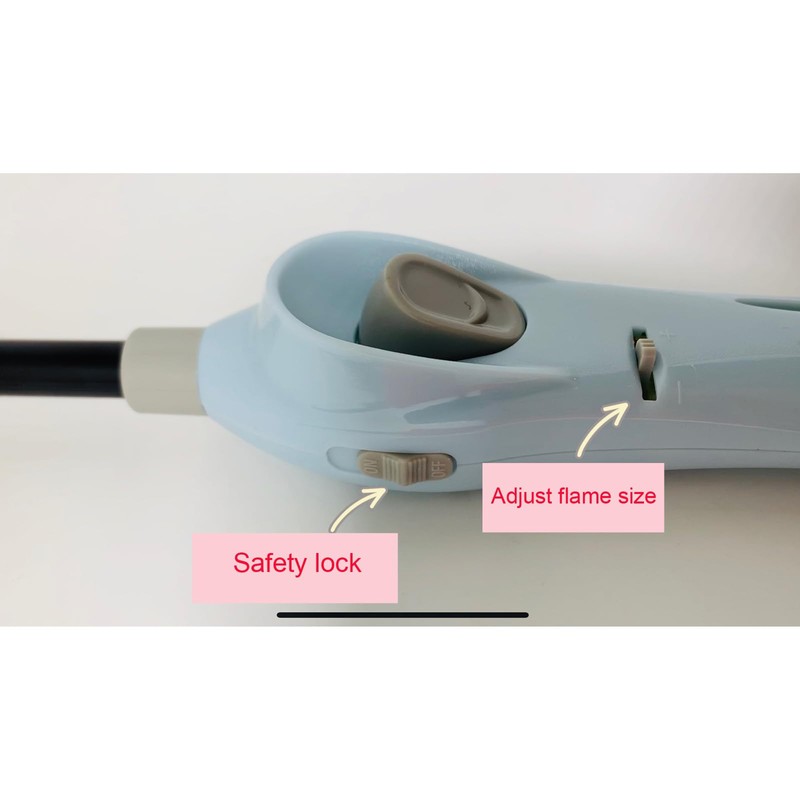 Taughch 4 Pack Candle Lighters Multipurpose Extended Long Gas Lighter