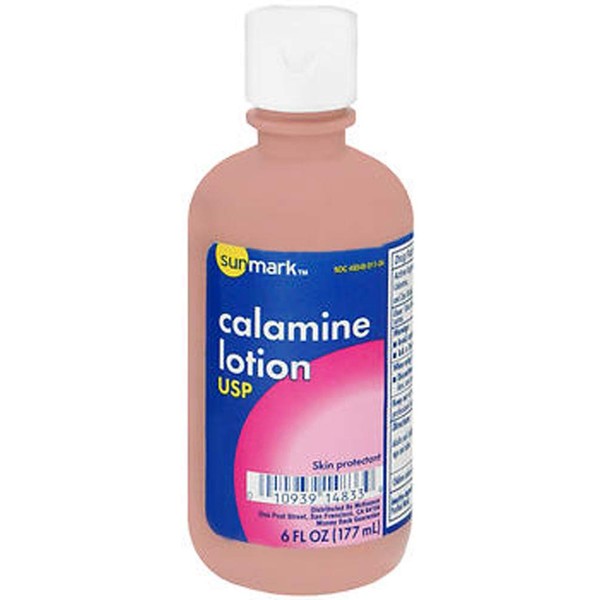 Sunmark Calamine Lotion, 6 oz by Sunmark (Pack of 3)