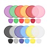 PATIKIL 10 Inch Foldable Flying Disc, 36 Pack Folding Pocket