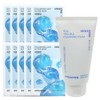 (10 sheets) Innisfree Active Mask Hyaluronic Acid (Moisture Replenishment) + Visa Trouble Cleansing Foam / (10매)이니스프리 액티브 마스크 히알루론산 (수분충전)+비자 트러블 클렌징 폼