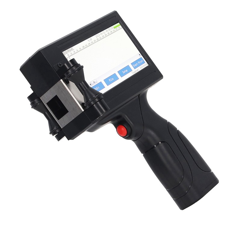 Handheld Inkjet Printer Gun Portable Intelligent with LED Touch Screen