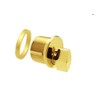 C.R. LAURENCE DRA20PB CRL Polished Brass Mortise Thumbturn Cylinder
