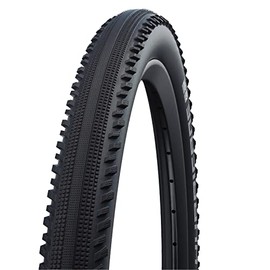 Schwalbe Unisex - Adult Bicycle Tyre, Black, Hurricane Perf, RaceGuard 57-584-Skin
