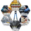 Battery Cable Lug Crimper - Heavy-Duty Wire Crimper for AWG