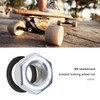 YINETTECH 8 Piece M8 Skateboard Lock Nuts Set Heavy Duty