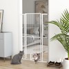 PawHut 59" Extra Tall Pet Gate for Cats, 30"-41" Cat