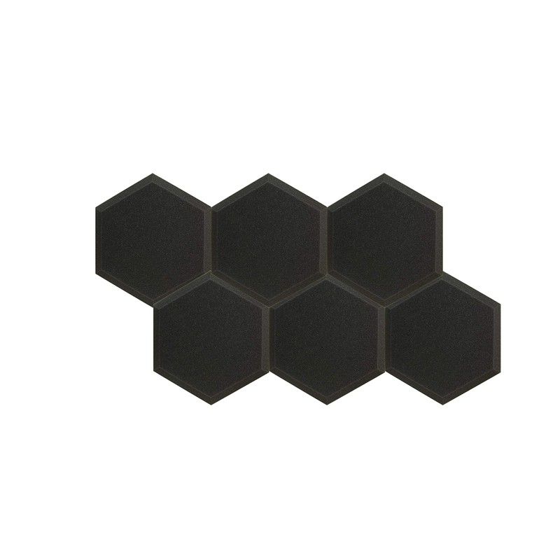 Mybecca 6 Pack Hexagon (Hexagonal) Acoustic Foam Panels 1" X