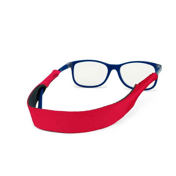 Croakies Kids' Glasses Strap, Red