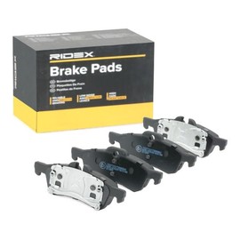 RIDEX Brake Pads Set Brake Blocks Brake Stones Set Rear without Accessories ECE-R90 402B0267