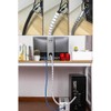 Coiled Cable Tubing Cut to Size Flexible Cable Protector Cable
