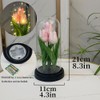 YUNBIAOSEN LED Tulip Lamp Artificial Flower Night Light Handmade Light