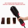 MultiFunctional Hair Dryer Blowing Comb Adjustable Hair Straightening Curler Styling
