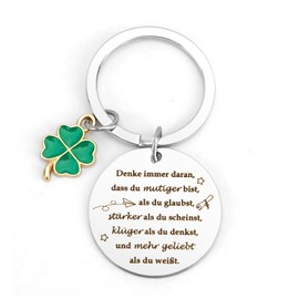 Graduation Gifts, Exam Gift, Motivational Gifts, Farewell Gift Colleague, Little Things, Farewell Gift, Teacher, Farewell Gift, Girlfriend Keyring, Courage Gift Woman, silver