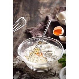 8 inch Mini Wire Whisk 6 Pack - Stainless Steel