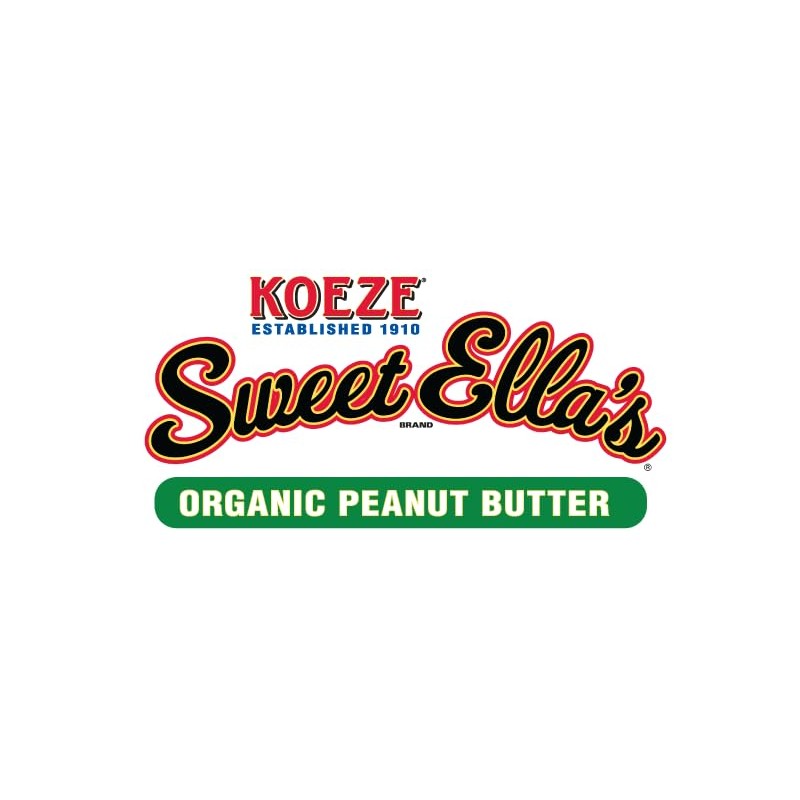 Sweet Ella's Smooth Organic Peanut Butter 13 oz. Jar