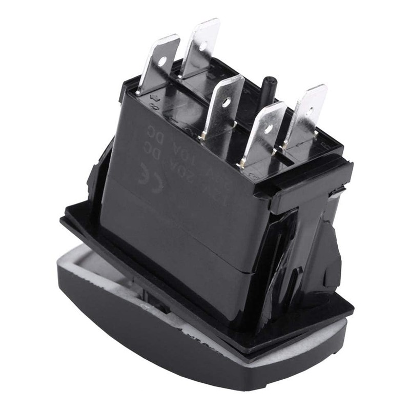 Toggle Rocker Switch, Rocker Switch 12V 24V ON/Off Toggle LED