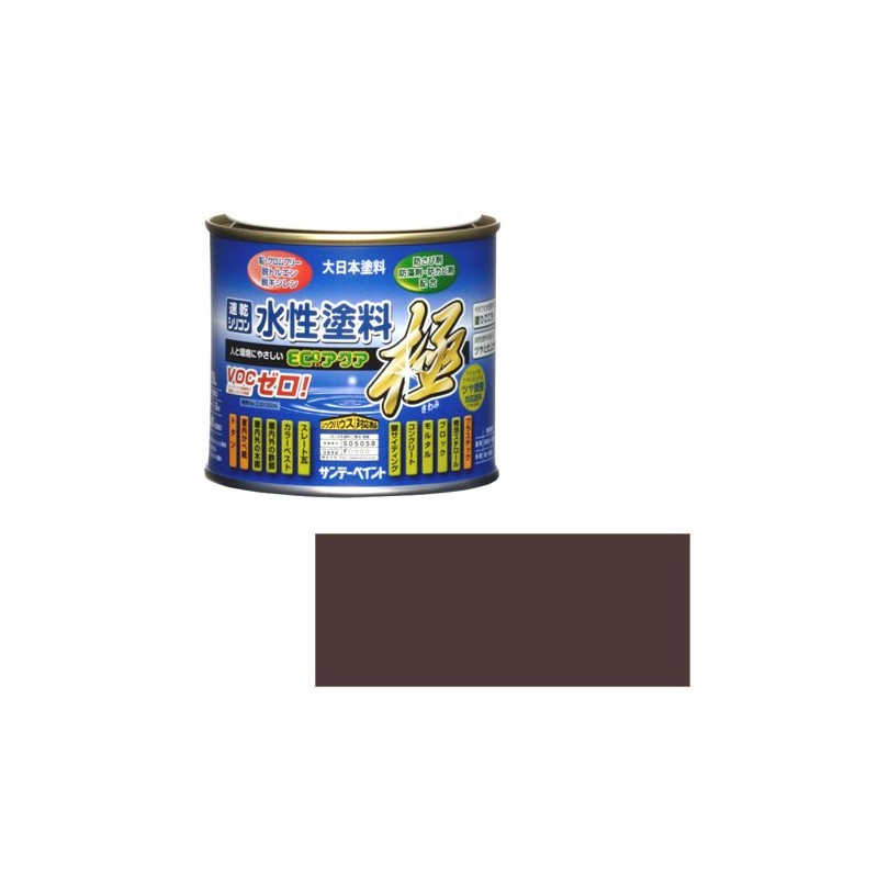 Sunday Paint Water-Based Eco Aqua Dark Brown 1/5L