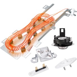 8544771 Dryer Heating Element 280148 Thermal Cut-Off Kit 3392519 Thermal Fuse 8577274 Thermistor Fit For whirl-pool Dryers WED7300XW0 WED7400XW0 WED7505FW0 WED7540FW0 WED7590FW0 WED7600XW0 WED7800XB0