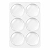 Self-Adhesive Door Handle Bumpers for Wall Protection – Transparent Soft