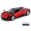 Diecast Car & Display Case Package - Pagani Huayra, Red