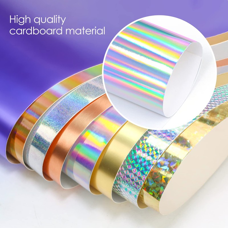 24 gift boxes with display windows, hexagonal paper boxes with
