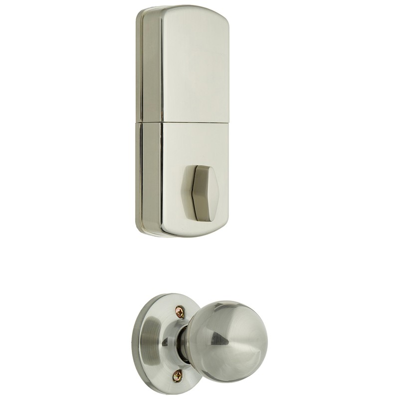 MiLocks BXF-02SN Digital Deadbolt Door Lock and Passage Handleset Combo