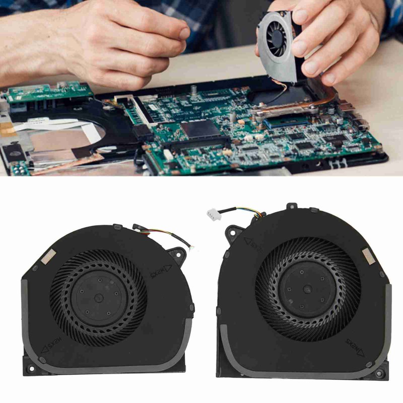 For Legion Cooling Fan 4pin Connector Durable Material Fast Cooling