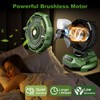 Veubew Misting Fan Portable with 25L Bucket, 30000mAh Rechargeable Battery