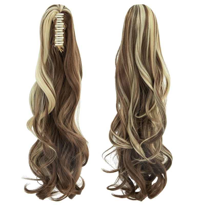 FXYTK Claw on Ponytail Clip in Ponytail Hair Extensions Hair