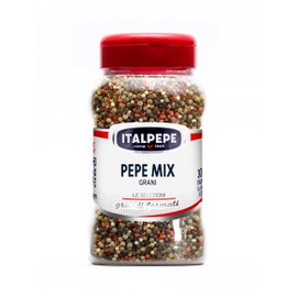 Italpepe, Pepe Mix Grani, Ideale per Dare un Sapore Leggermente Piccante ai Tuoi Piatti, Ottimi per Piatti a Base di Pesce e Secondi, Funghi, Salse e Zuppe, Confezione 250 gr
