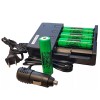 Wicked Lights 18650 4-Position Charger Kit with 4 18650 Batteries