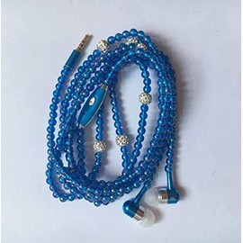 SPRINT4DEALS Audífonos Aufinos Alambricos con Micrófono Estéreo, Calidad de Sonido con Cancelación de Ruido para Correr, Cocinar, Gimnasio, Deportes (Azul Perla)