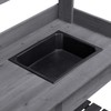 Yaheetech Outdoor Potting Bench Table Potters Benches Garden Workstation for