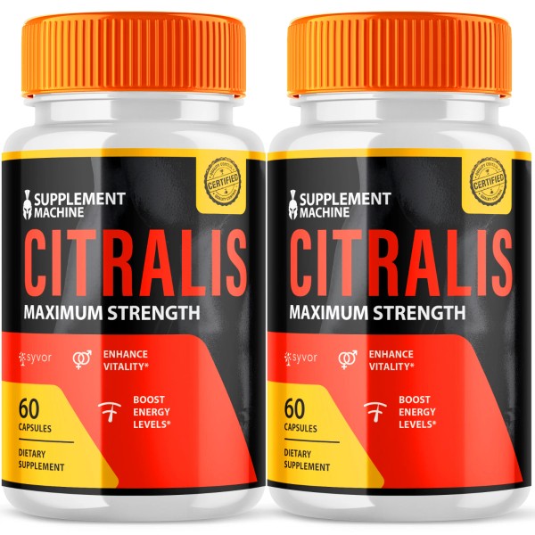 Syvor Citralis For Men Maximum Strength Pills Advanced Formula Supplement